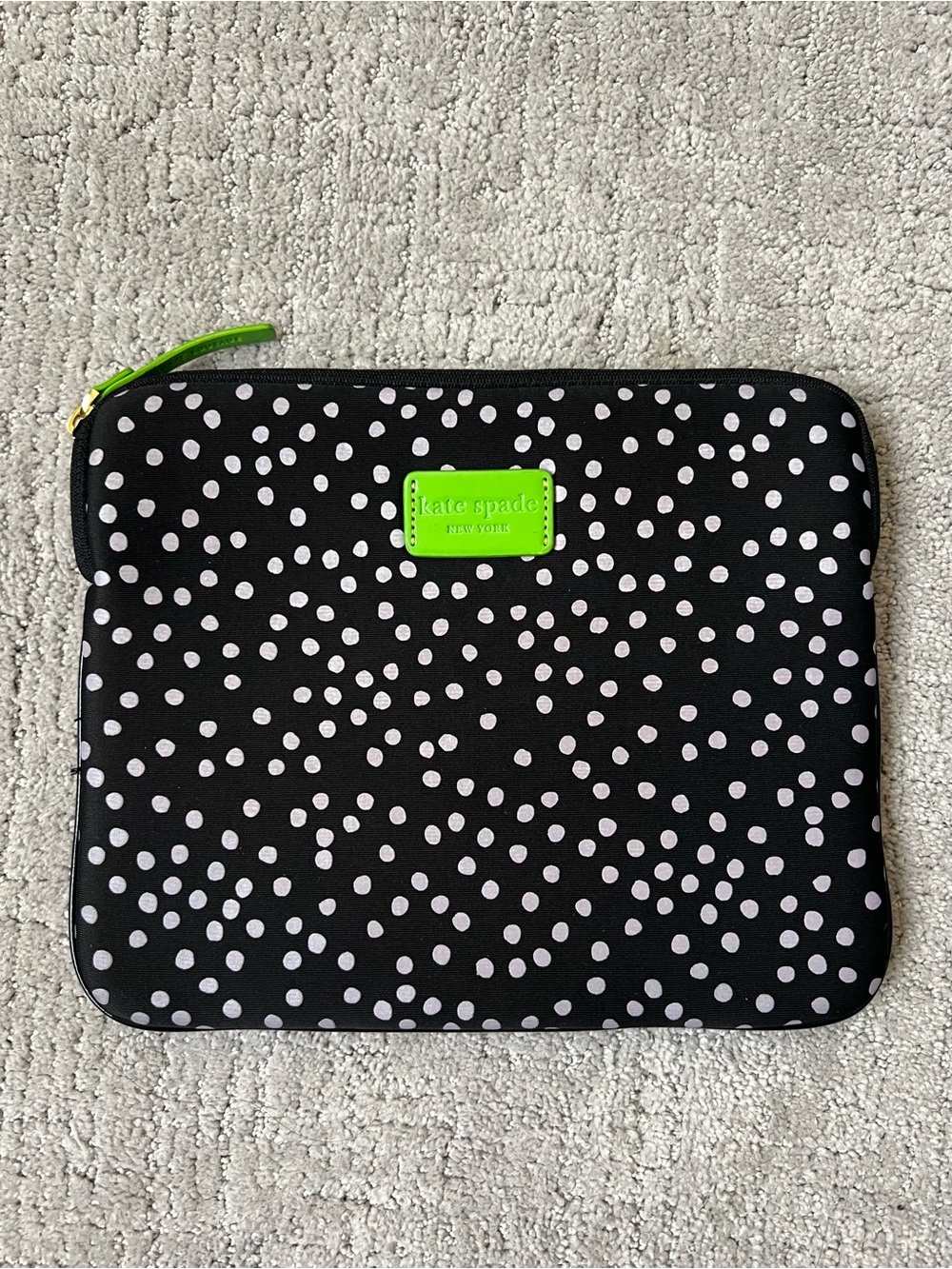 Kate Spade Polka Dot Neoprene Tablet Sleeve
